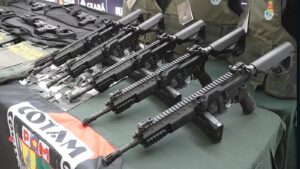 Superam R$ 16 milhões os investimentos em armas modernas para as polícias estaduais.
