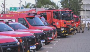 Governo do Estado entrega 11 novas viaturas ao Corpo de Bombeiros Militar